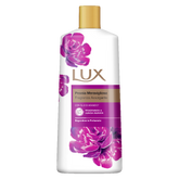 LUX Charming Peony Body Wash with Orange Oil - Men's & Women's Aromatic, Long-Lasting Fine Fragrance Shower Gel, Nourishing Body Cleanser, Aromatic Fragrance Bath Soap - Pack of 1, 1L